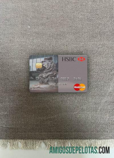 Maurício HSBC Bank Mastercard Photolook Front exemplo